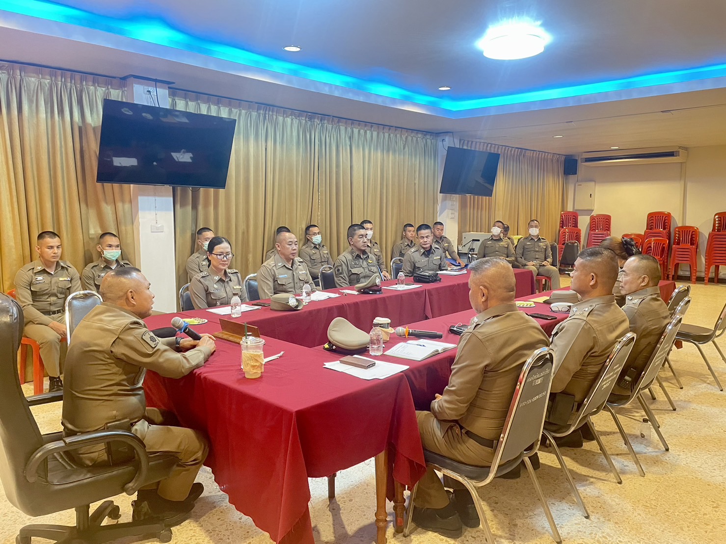 สภ.แม่สะเรียง,ตรวจการปฏิบัติงานการยกระดับการบริการประชาชนของสถานีตำรวจ ประจำปีงบประมาณ พ.ศ.2566