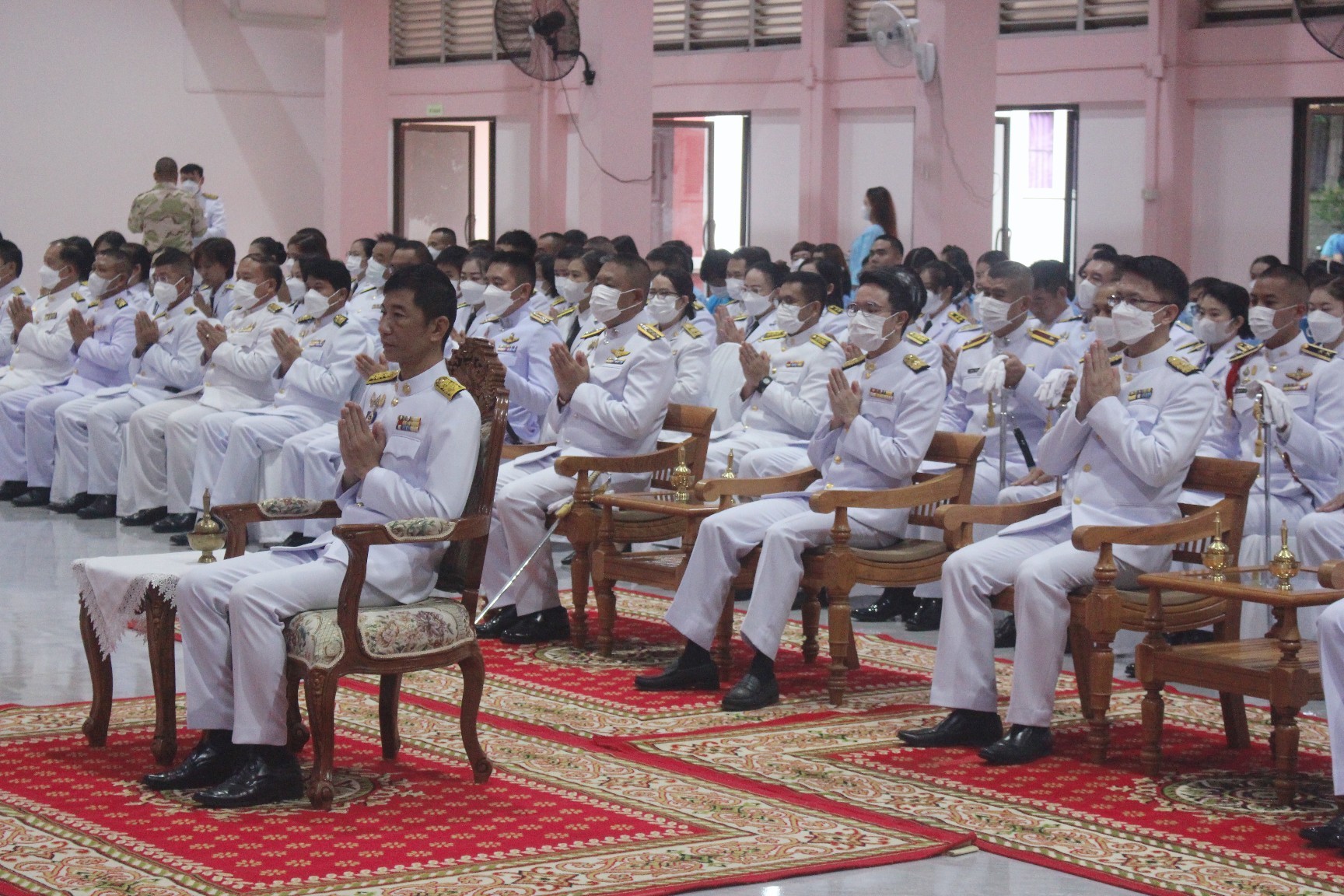 กิจกรรมทำบุญตักบาตร เนื่องในโอกาสเฉลิมพระเกียรติสมเด็จพระนางเจ้าสิริกิติ์พระบรมราชินีนาถพระบรมราชชนนีพันปีหลวง เนื่องในโอกาสวันเฉลิมพระชนมพรรษา 12 สิงหาคม 2566,สภ.แม่สะเรียง