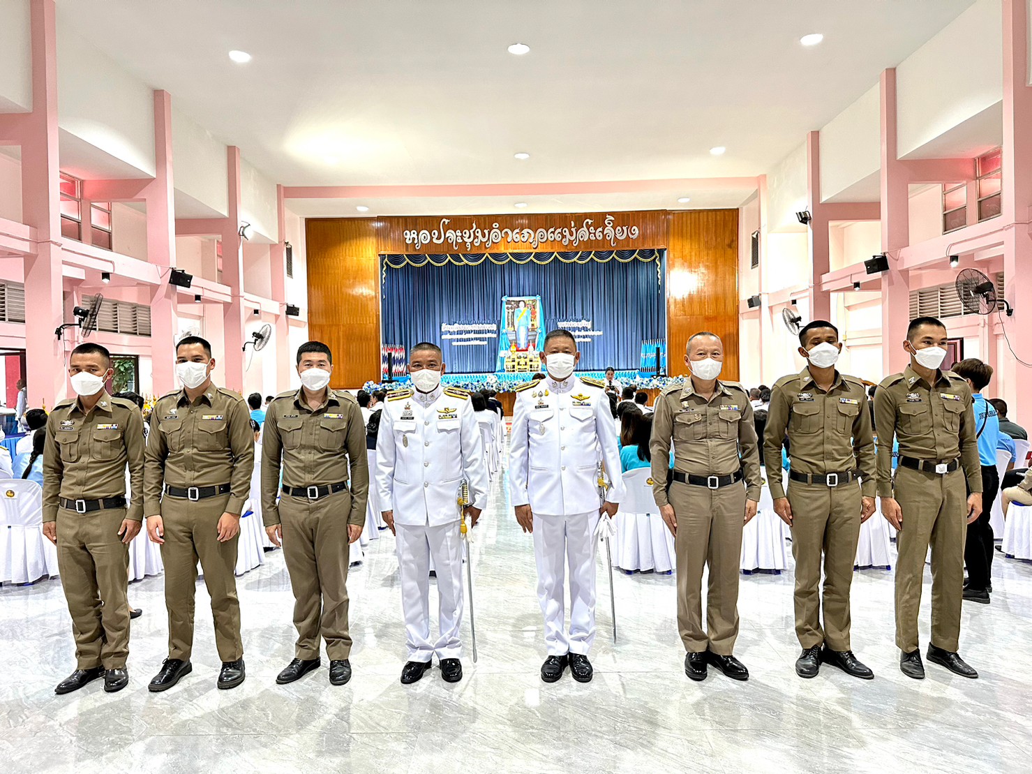 กิจกรรมทำบุญตักบาตร เนื่องในโอกาสเฉลิมพระเกียรติสมเด็จพระนางเจ้าสิริกิติ์พระบรมราชินีนาถพระบรมราชชนนีพันปีหลวง เนื่องในโอกาสวันเฉลิมพระชนมพรรษา 12 สิงหาคม 2566,สภ.แม่สะเรียง