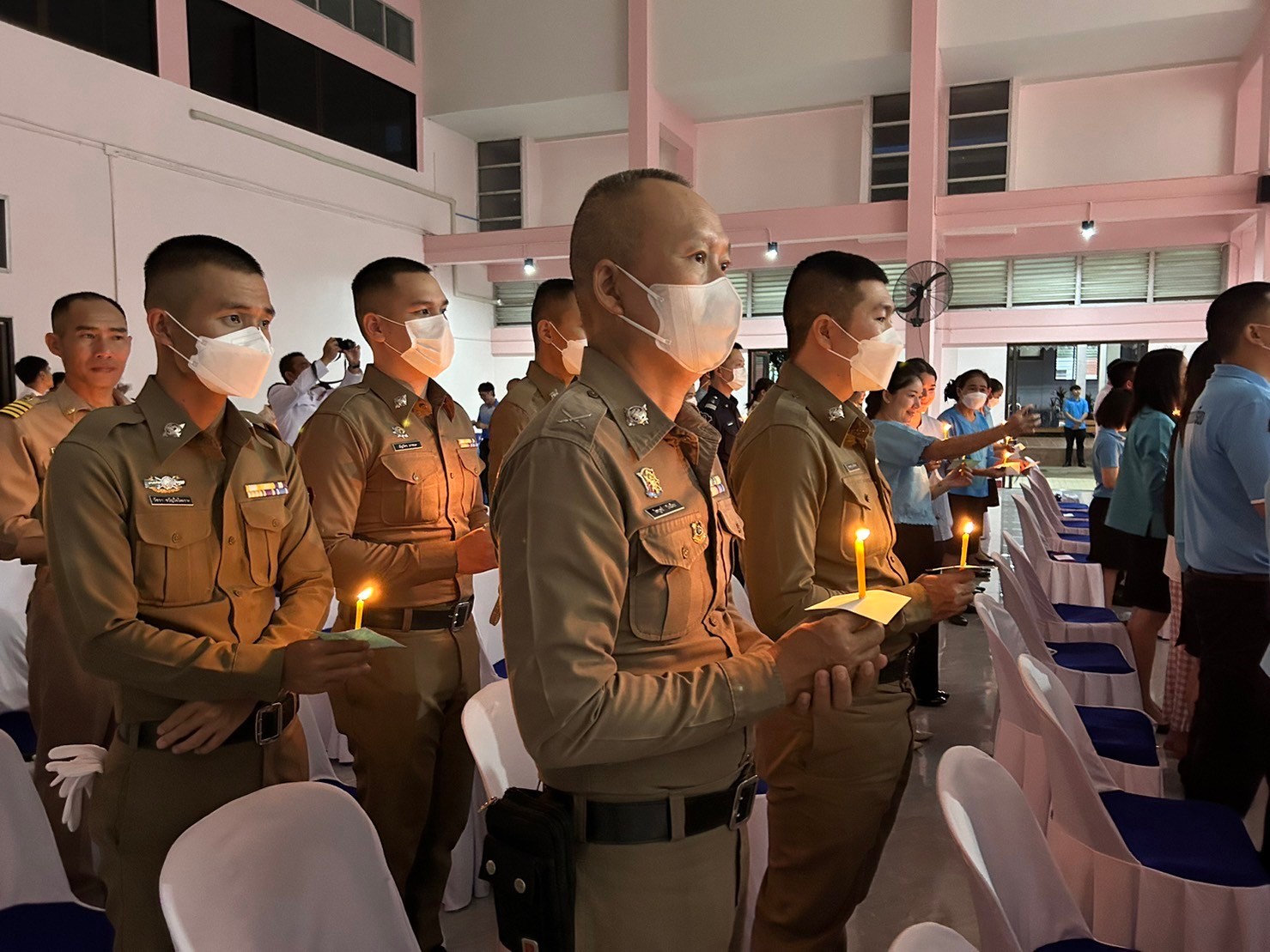 กิจกรรมทำบุญตักบาตร เนื่องในโอกาสเฉลิมพระเกียรติสมเด็จพระนางเจ้าสิริกิติ์พระบรมราชินีนาถพระบรมราชชนนีพันปีหลวง เนื่องในโอกาสวันเฉลิมพระชนมพรรษา 12 สิงหาคม 2566,สภ.แม่สะเรียง