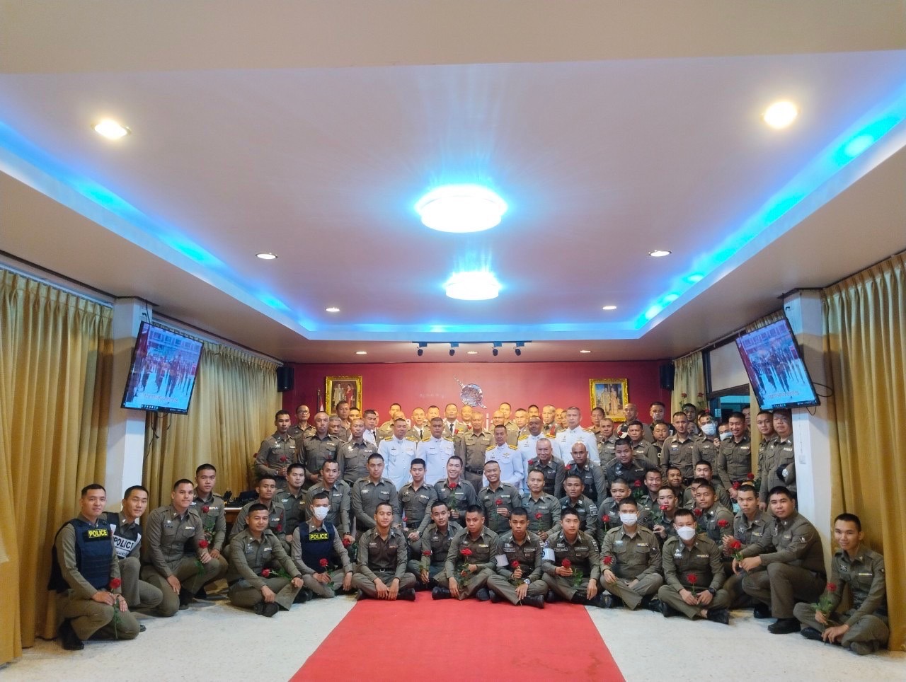 สภ.แม่สะเรียง,พิธีอำลาชีวิตราชการ ของ ด.ต.เสน่ห์ ทนานันท์ ข้าราชการเกษียณอายุราชการ ปี 2566