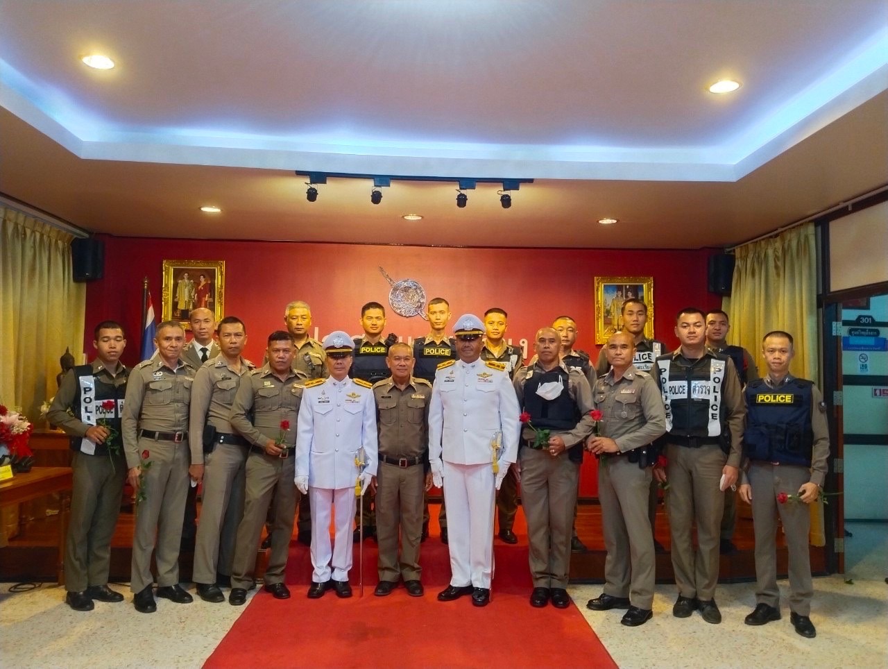 สภ.แม่สะเรียง,พิธีอำลาชีวิตราชการ ของ ด.ต.เสน่ห์ ทนานันท์ ข้าราชการเกษียณอายุราชการ ปี 2566