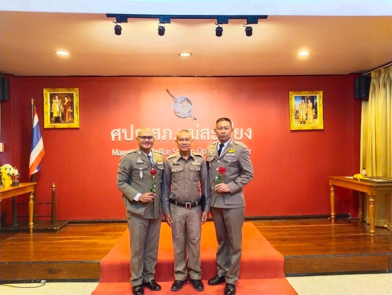 สภ.แม่สะเรียง,พิธีอำลาชีวิตราชการ ของ ด.ต.เสน่ห์ ทนานันท์ ข้าราชการเกษียณอายุราชการ ปี 2566