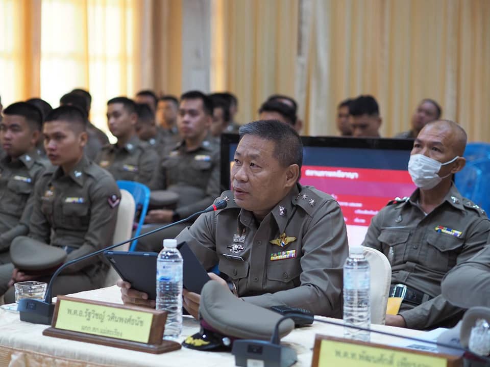 พล.ต.ต.ยุทธนา แก่นจันทร์ ผบก.ภ.จว.แม่ฮ่องสอน ได้เดินทางมาตรวจเยี่ยม สภ.แม่สะเรียง