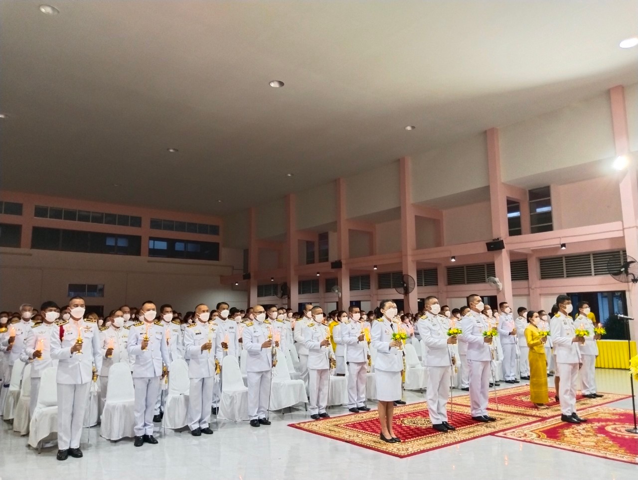 สภ.แม่สะเรียง,พิธีถวายเครื่องราชสักการะและวางพานพุ่ม และพิธีจุดเทียนถวายพระพรชัยมงคล เนื่องในโอกาสวันเฉลิมพระชนมพรรษา พระบาทสมเด็จพระเจ้าอยู่หัว 28 กรกฎาคม 2566