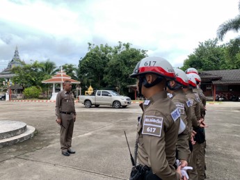 วันที่ 6 มีนาคม 2568 พ.ต.อ.รัฐวิชญ์  วศินพงศ์ธนัช ผู้กำกับการสถานีตำรวจภูธรแม่สะเรียง ได้ชี้แจงเจ้าหน้าที่สายตรวจ และจราจร  โดยกำชับเจ้าหน้าที่ทุกนายห้ามรับสินบนหรือทุจริตในการปฏิบัติหน้าที่โดยเด็ดขาด