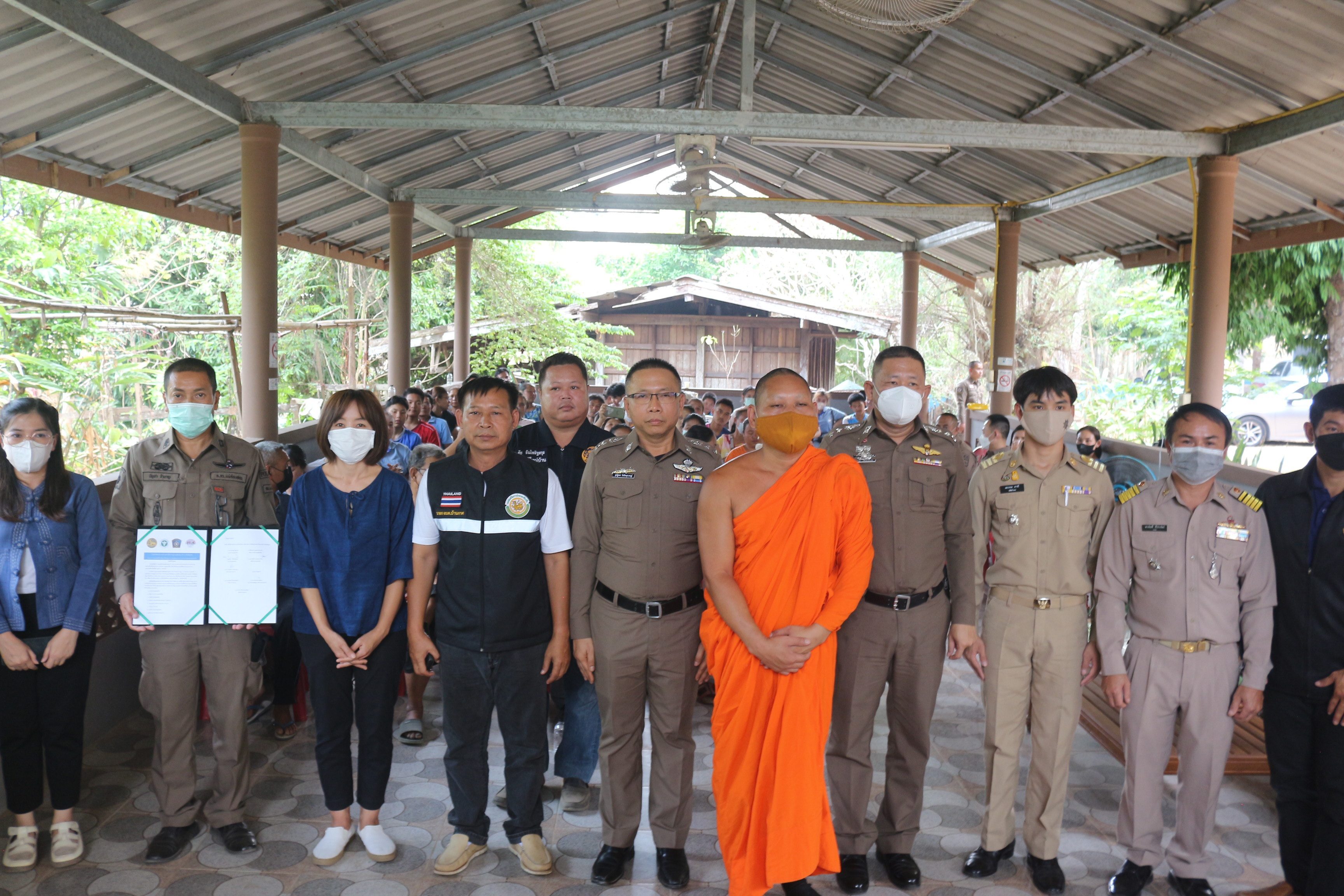 เปิดโครงการดำเนินงานชุมชนยั่งยืนเพื่อแก้ไขปัญหายาเสพติดแบบครบวงจรตามยุทธศาสตร์ชาติ ประจำปีงบประมาณ พ.ศ.2566