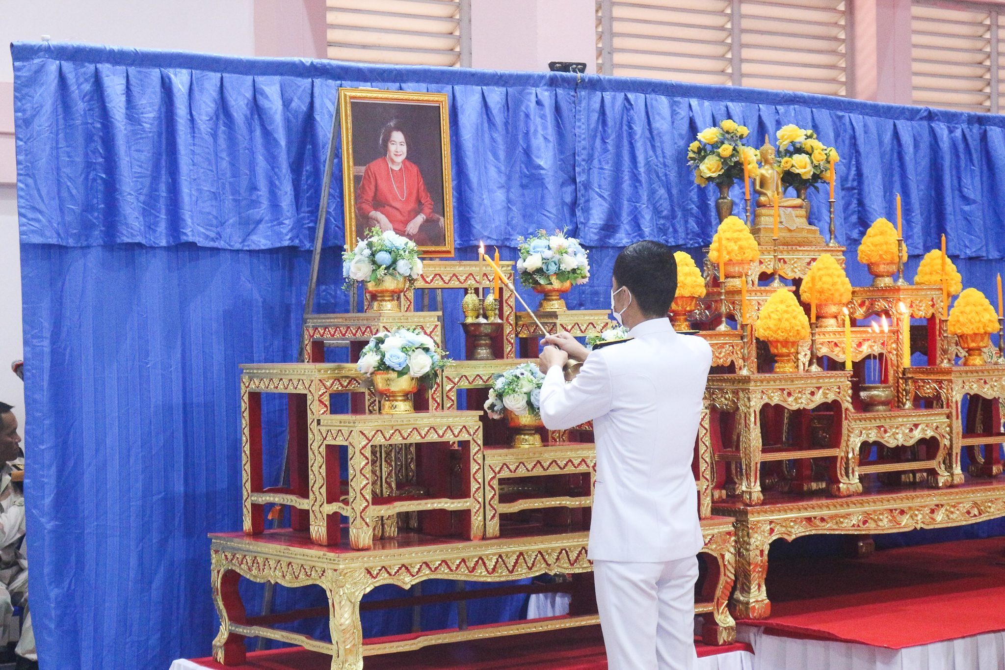 พิธีบำเพ็ญกุศลถวายเนื่องในวันประสูติครบรอบ 100 ปี สมเด็จพระเจ้าพี่นางเธอ เจ้าฟ้ากัลยาณิวัฒนา ฯ