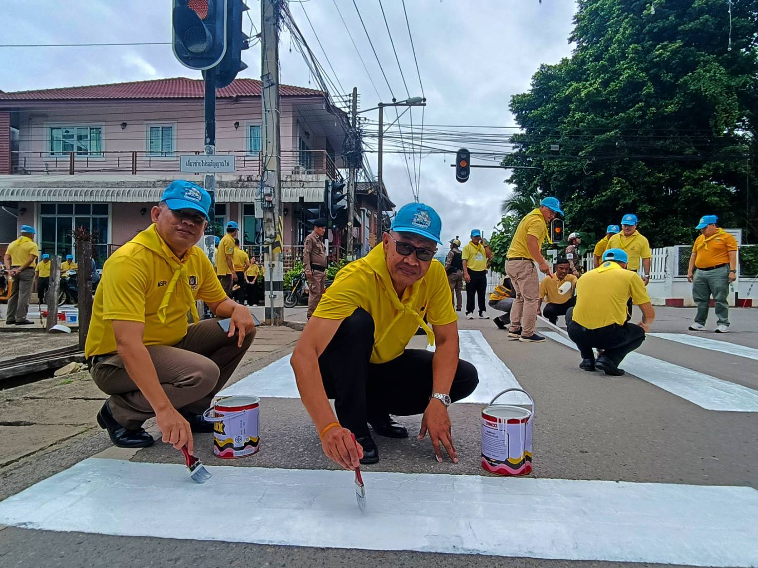 สถานีตำรวจภูธรแม่สะเรียงได้จัดกิจกรรมจิตอาสา "เราทำความดี ด้วยหัวใจ"