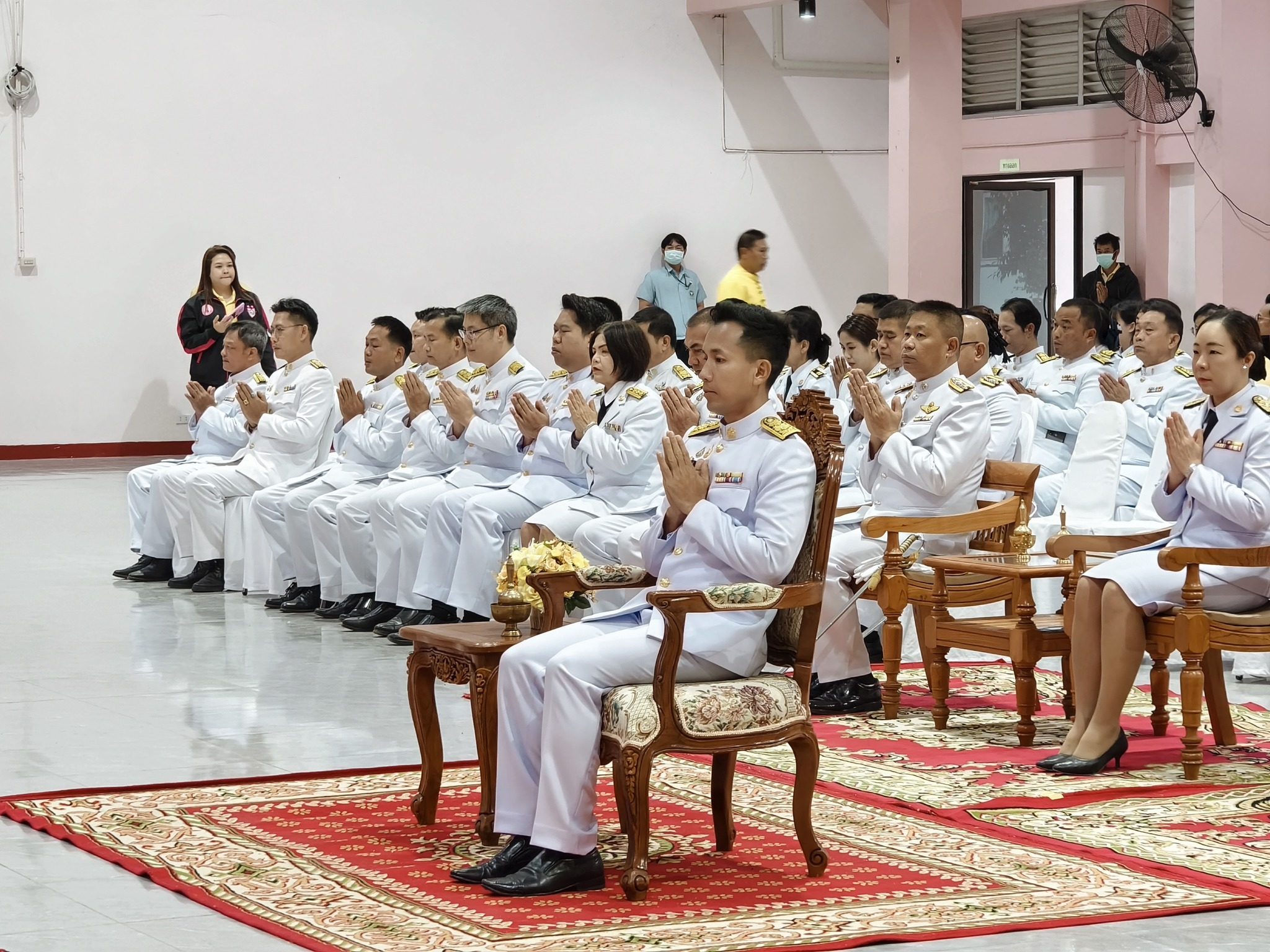 ร่วมกิจกรรมเนื่องในโอกาสพระราชพิธีสมมงคล พระชนมายุ 26,469 วัน เท่ากับพระบาทสมเด็จพระพุทธยอดฟ้าจุฬาโลกมหาราช