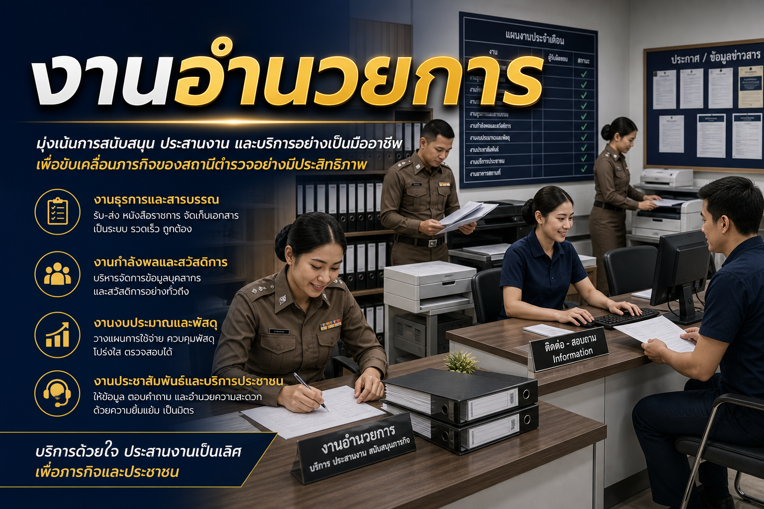 งานอำนวยการ