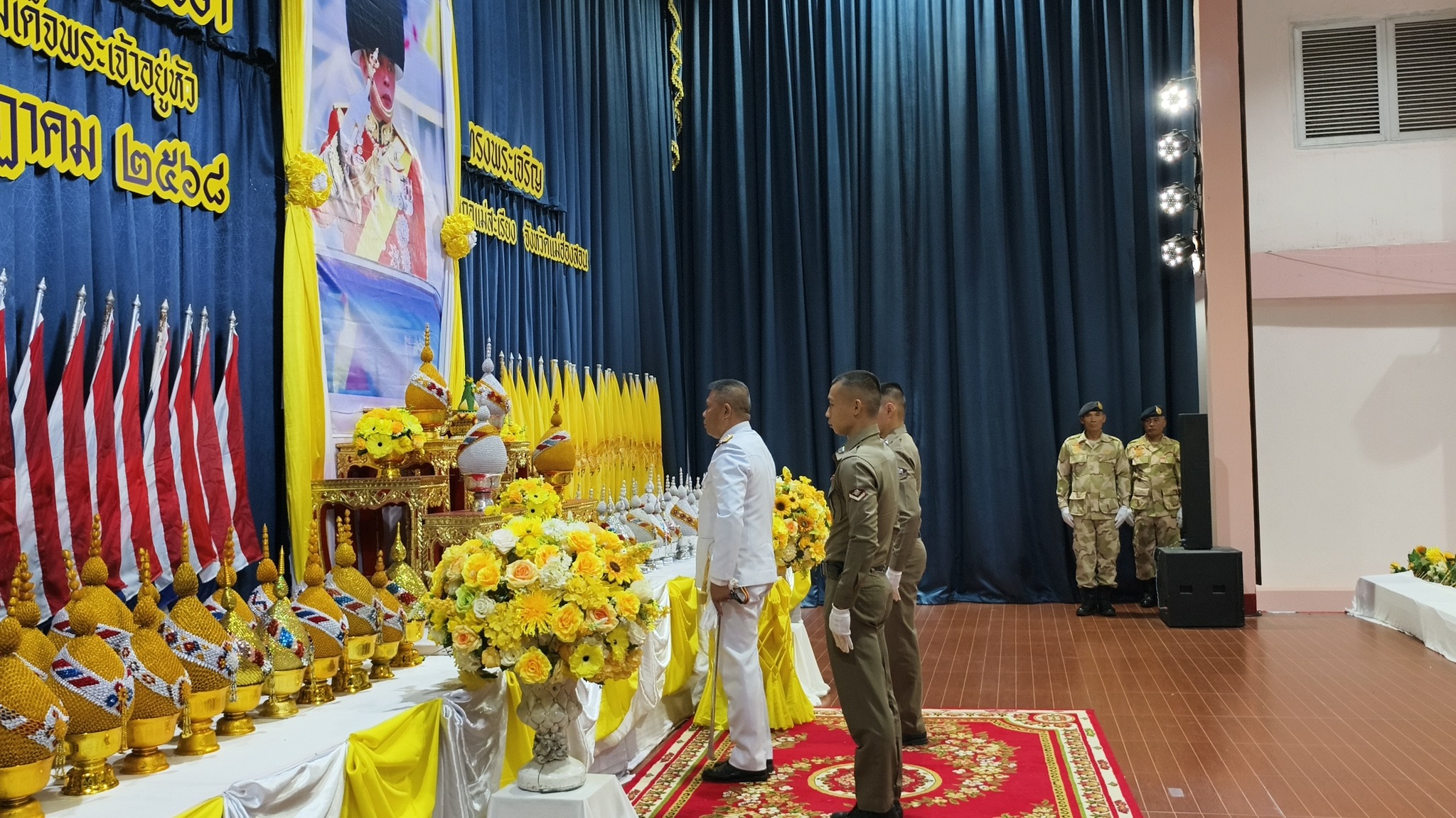 พิธีจุดเทียนถวายพระพรชัยมงคล เนื่องในโอกาสวันเฉลิมพระชนมพรรษาพระบาทสมเด็จพระเจ้าอยู่หัว วันที่ 28 กรกฎาคม 2568