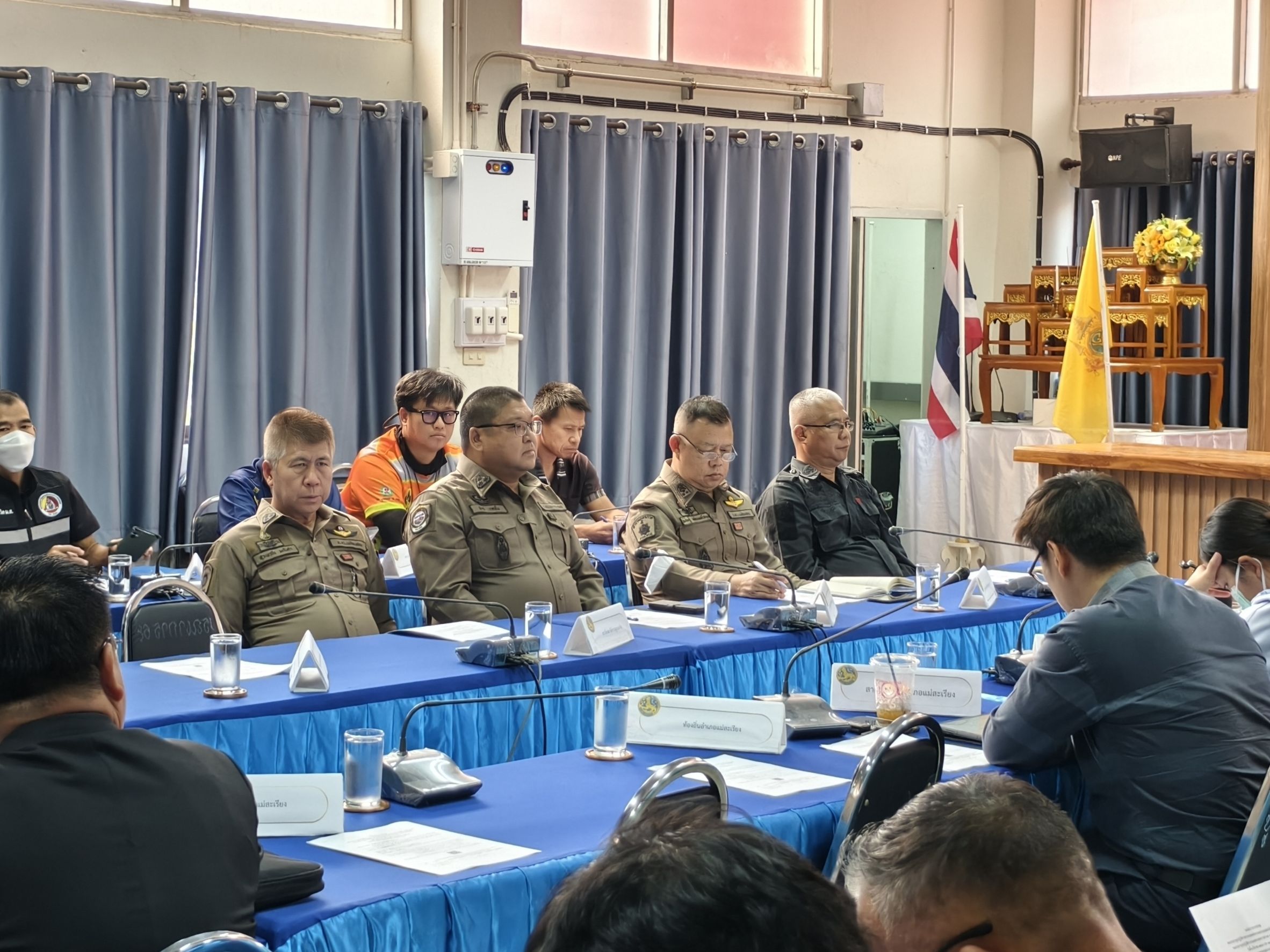 ร่วมประชุมเตรียมความพร้อมป้องกันและลดอุบัติเหตุทางถนนช่วงเทศกาลสงกรานต์ พ.ศ. 2569