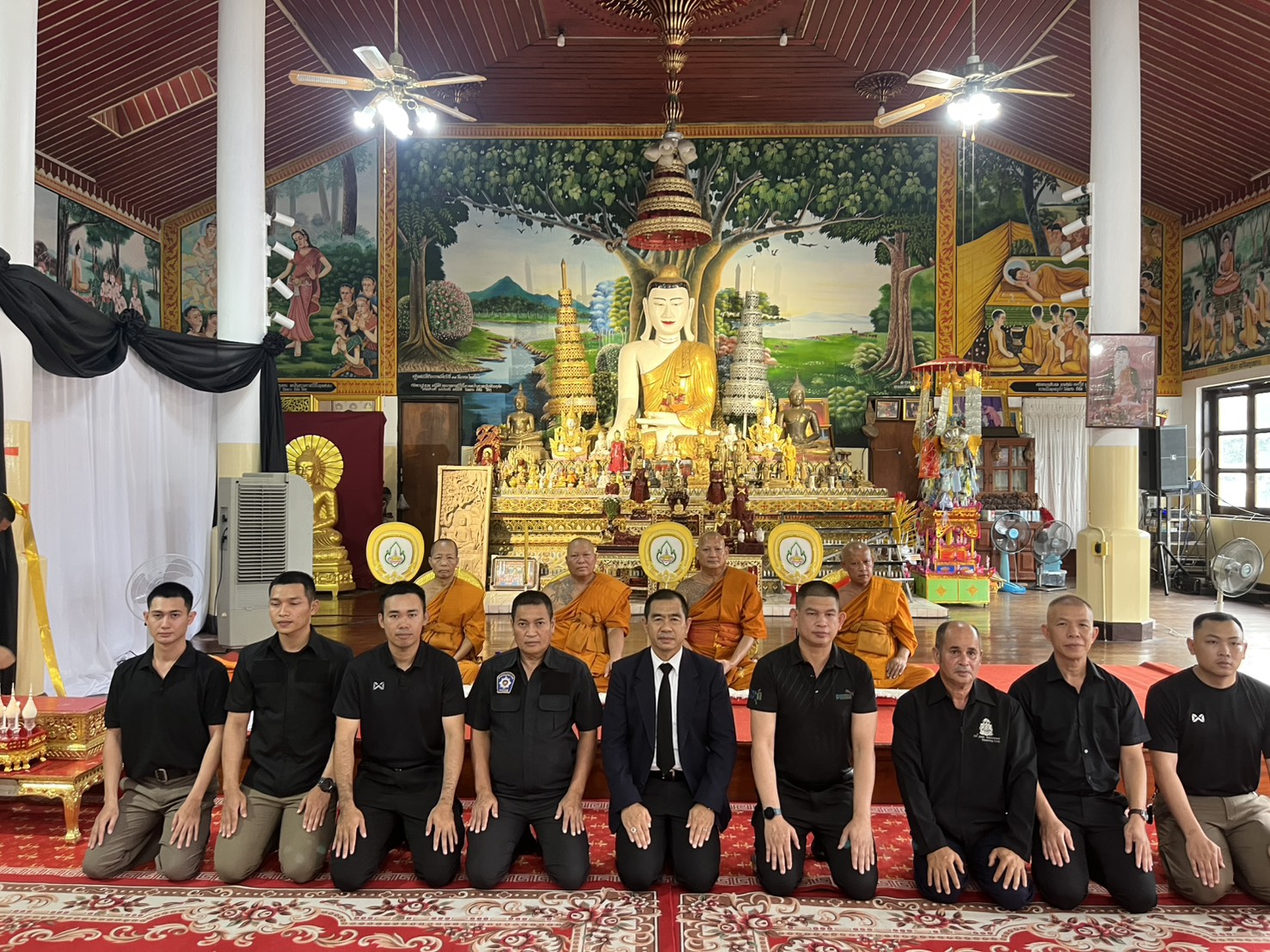 สภ.แม่สะเรียง ร่วมพิธีบำเพ็ญกุศลเพื่ออุทิศถวายพระราชกุศลแด่ สมเด็จพระเจ้าลูกเธอ เจ้าฟ้าพัชรกิติยาภา นเรนทิราเทพยวดี กรมหลวงราชสาริณีสิริพัชร มหาวัชรราชธิดา